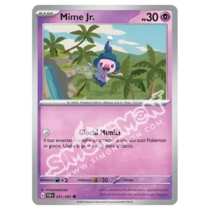 Mime Jr. 031/91 Destino di Paldea Reverse (IT)