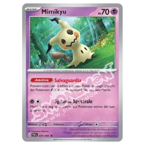 Mimikyu 037/91 Destino di Paldea Foil (IT)