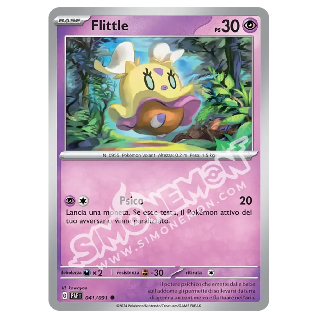 Flittle 041/91 Destino di Paldea Reverse (IT)
