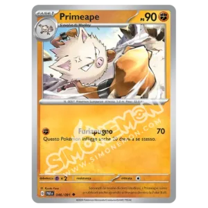 Primeape 046/91 Destino di Paldea Reverse (IT)