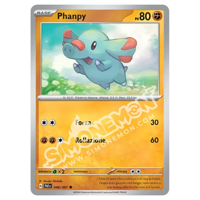 Phanpy 048/91 Destino di Paldea (IT)