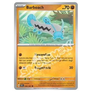 Barboach 050/91 Destino di Paldea Reverse (IT)