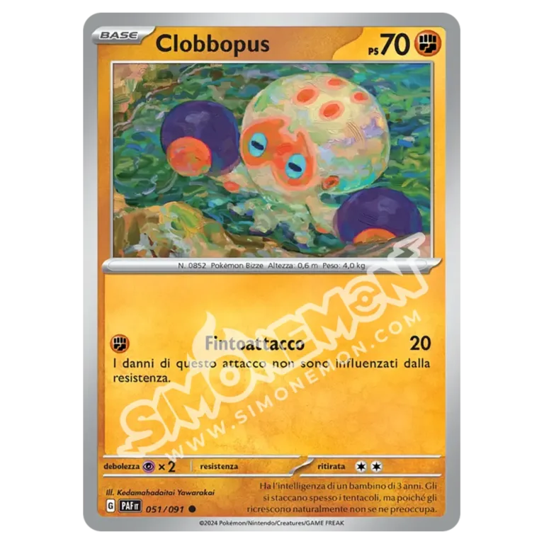 Clobbopus 051/91 Destino di Paldea (IT)