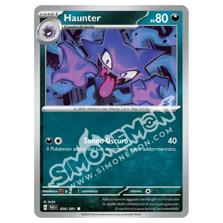 Haunter 056/91 Destino di Paldea (IT)