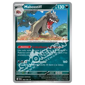 Mabosstiff 063/91 Destino di Paldea Foil (IT)