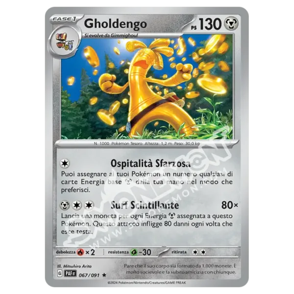 Gholdengo 067/91 Destino di Paldea Foil (IT)