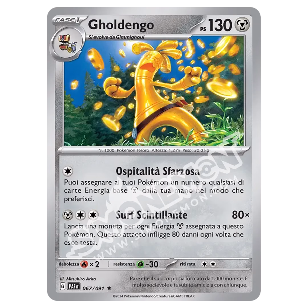 Gholdengo 067/91 Destino di Paldea Foil (IT)