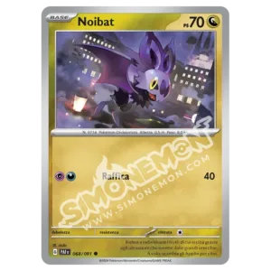 Noibat 068/91 Destino di Paldea Reverse (IT)