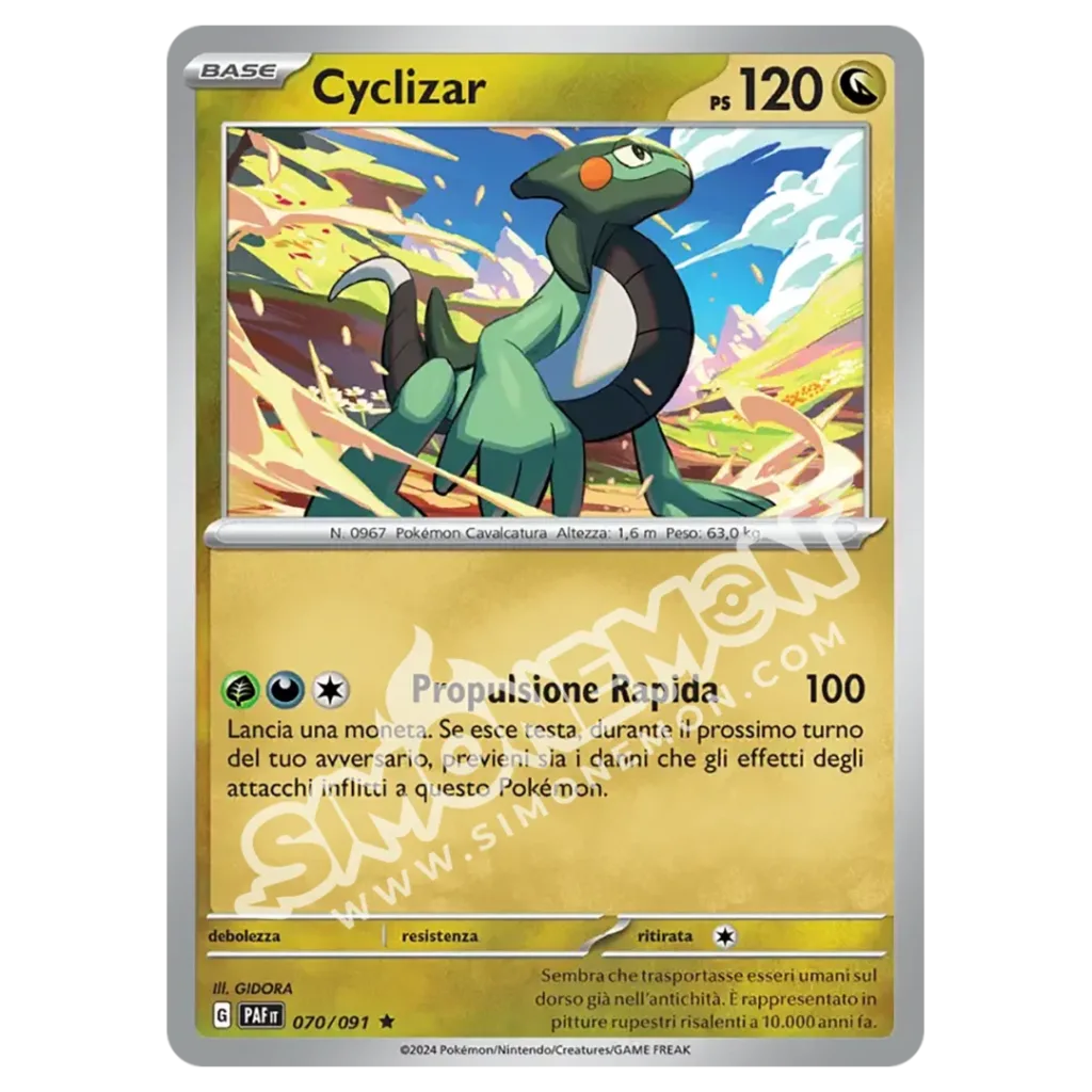 Cyclizar 070/91 Destino di Paldea Foil (IT)