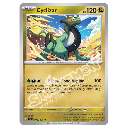 Cyclizar 070/91 Destino di Paldea Foil (IT)