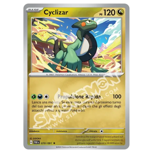 Cyclizar 070/91 Destino di Paldea Foil (IT)