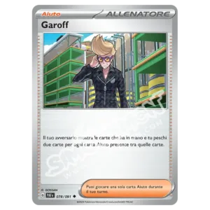 Garoff 078/91 Destino di Paldea Reverse (IT)