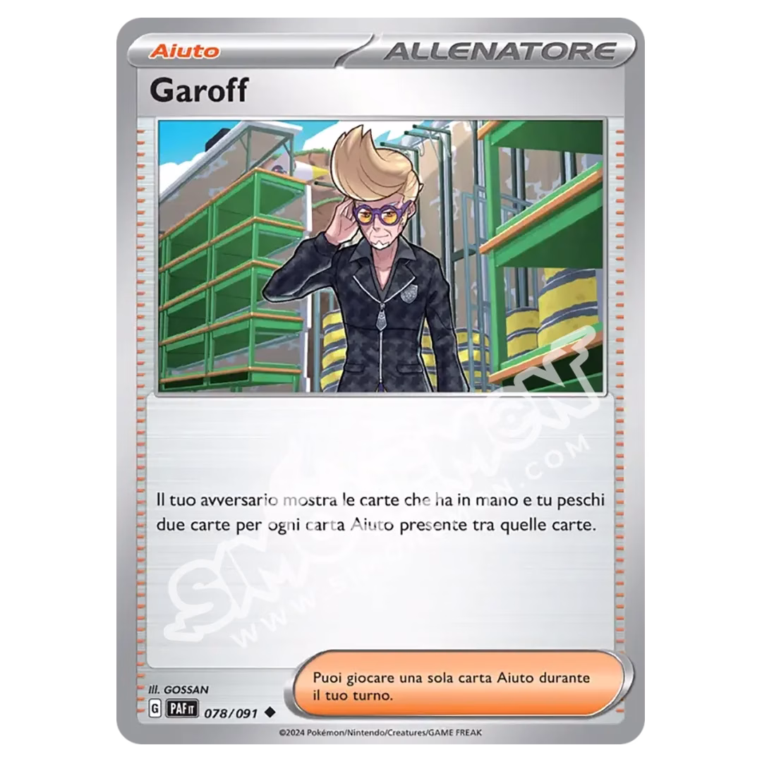 Garoff 078/91 Destino di Paldea Reverse (IT)