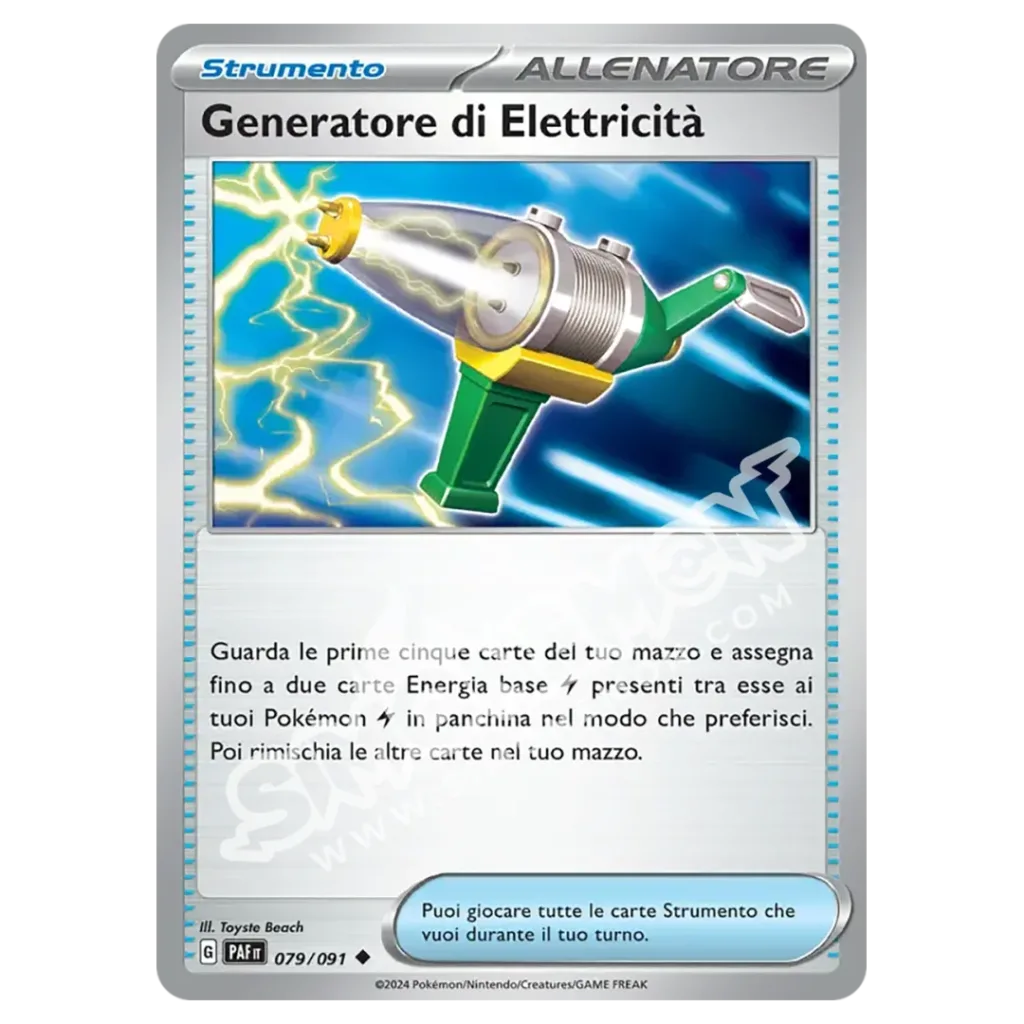 Generatore di Elettricità 079/91 Destino di Paldea Reverse (IT)