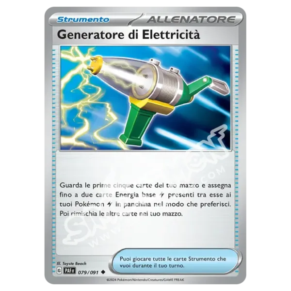 Generatore di Elettricità 079/91 Destino di Paldea (IT)