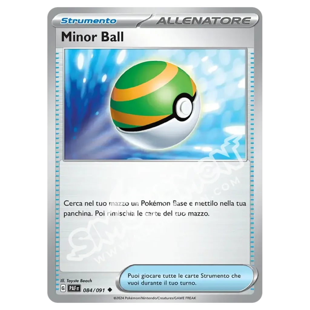 Minor Ball 084/91 Destino di Paldea Reverse (IT)
