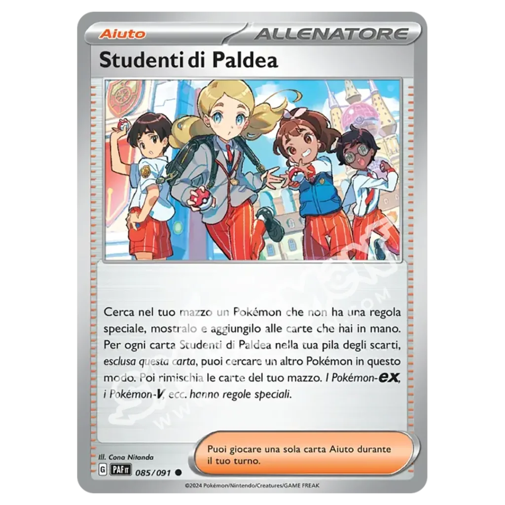Studenti di Paldea 085/91 Destino di Paldea Reverse (IT)