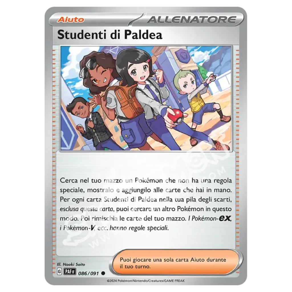 Studenti di Paldea 086/91 Destino di Paldea Reverse (IT)