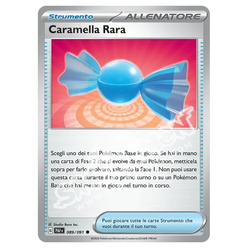 Caramella Rara 089/91 Destino di Paldea Reverse (IT)