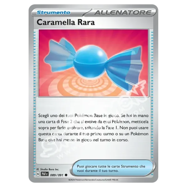 Caramella Rara 089/91 Destino di Paldea Reverse (IT)