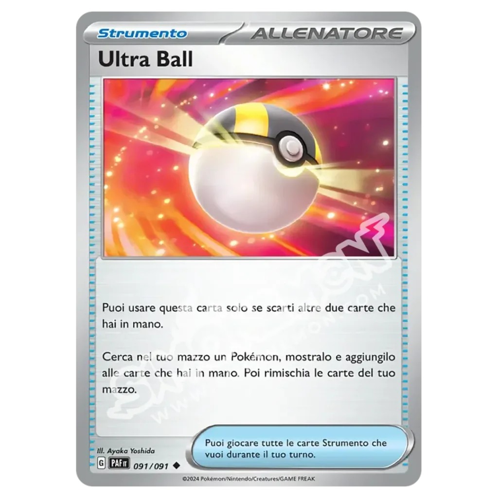 Ultra Ball 091/91 Destino di Paldea Reverse (IT)
