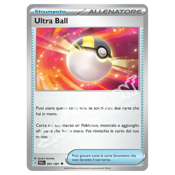 Ultra Ball 091/91 Destino di Paldea Reverse (IT)
