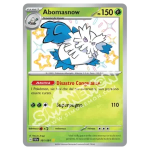 Abomasnow 101/91 Destino di Paldea  (IT)