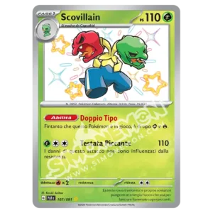 Scovillain 107/91 Destino di Paldea  (IT)