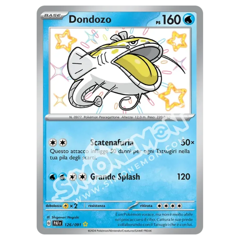 Dondozo 126/91 Destino di Paldea (IT)