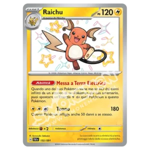 Raichu 132/91 Destino di Paldea  (IT)