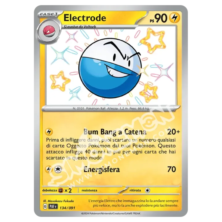 Electrode 134/91 Destino di Paldea (IT)