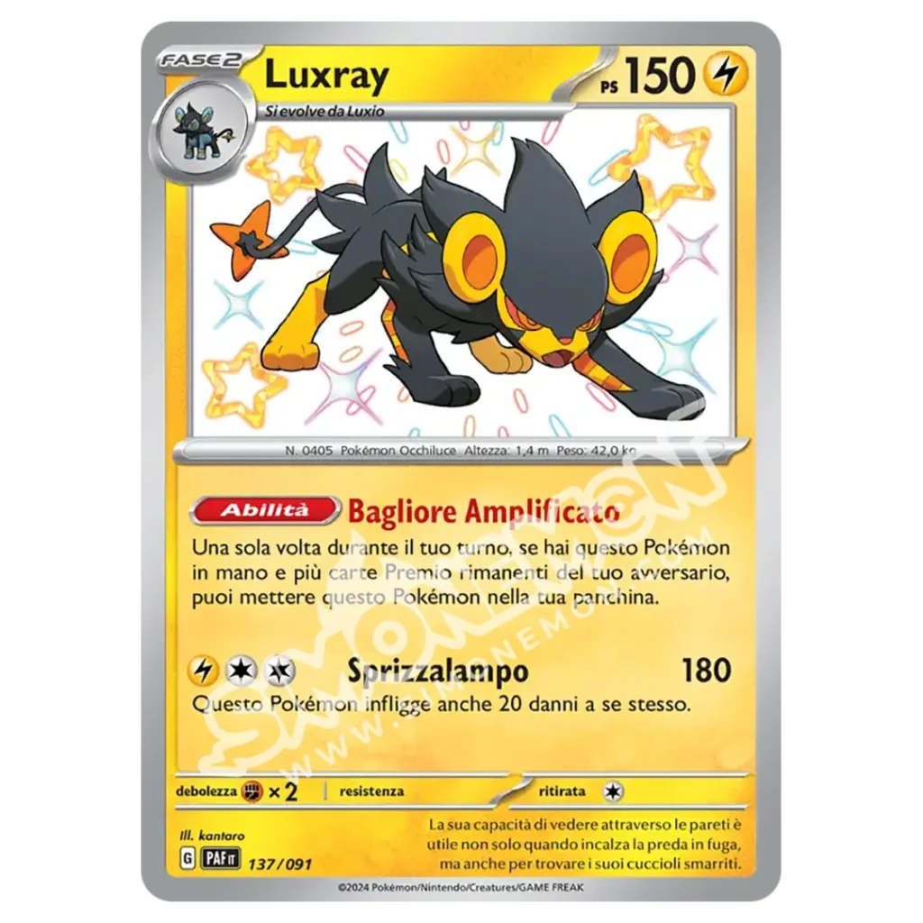 Luxray 137/91 Destino di Paldea (IT)