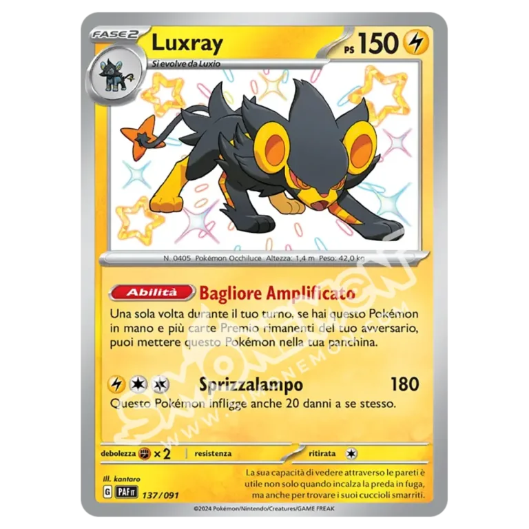 Luxray 137/91 Destino di Paldea (IT)