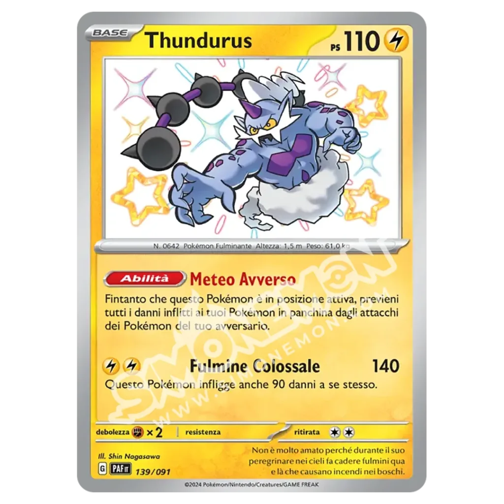Thundurus 139/91 Destino di Paldea  (IT)