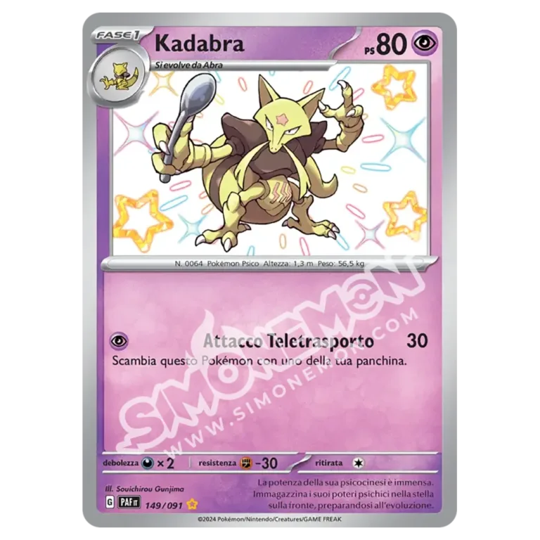 Kadabra 149/91 Destino di Paldea (IT)