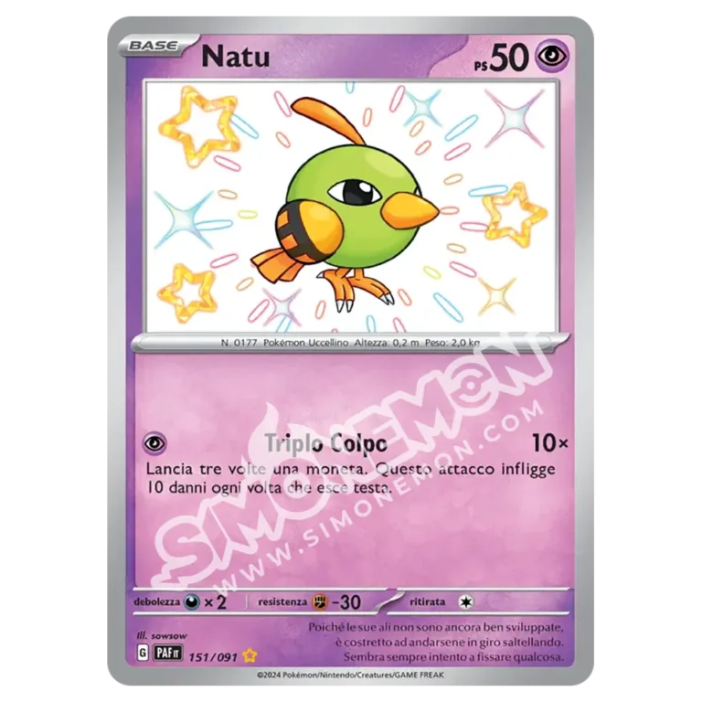 Natu 151/91 Destino di Paldea (IT)