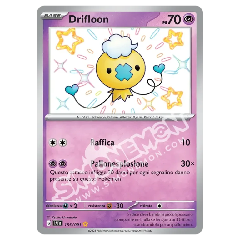 Drifloon 155/91 Destino di Paldea (IT)