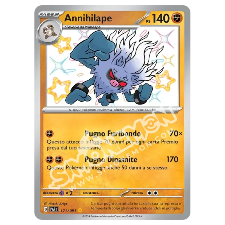 Annihilape 171/91 Destino di Paldea (IT)