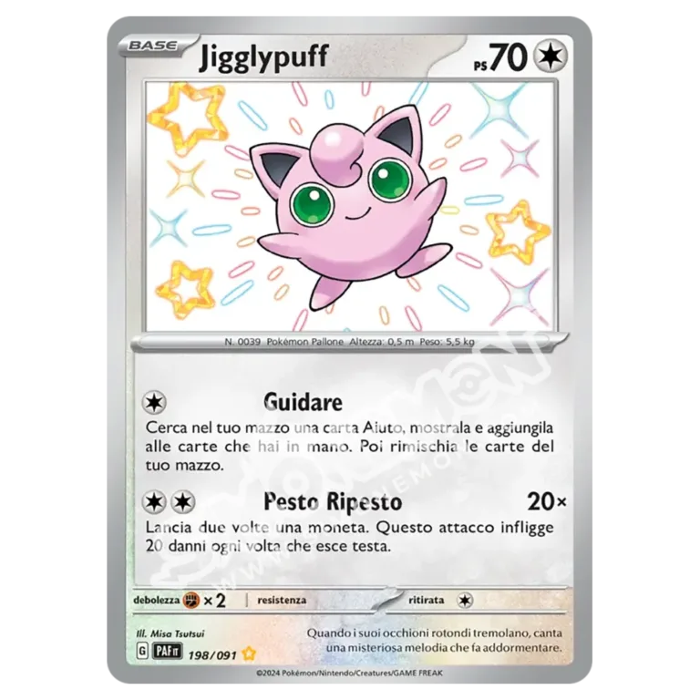 Jigglypuff 198/91 Destino di Paldea (IT)
