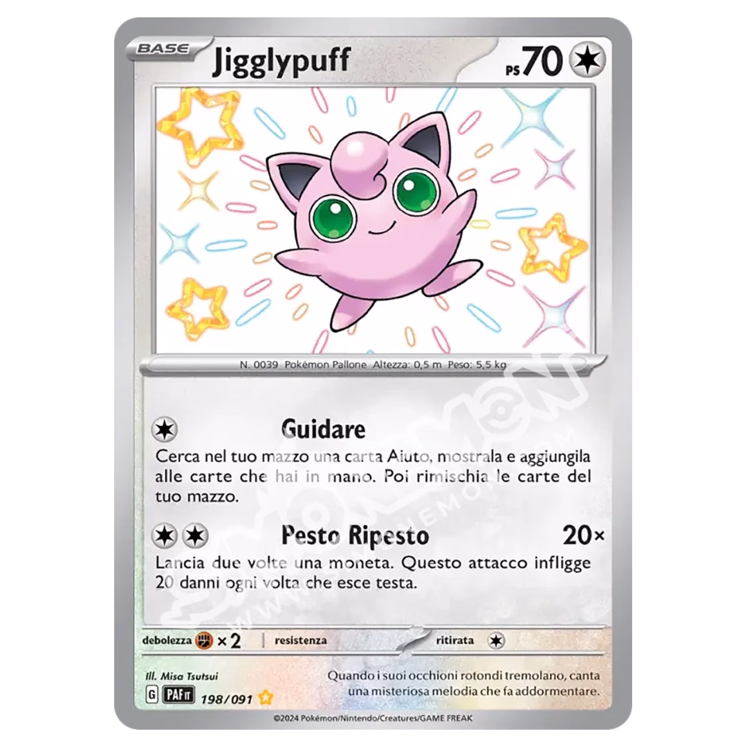 Jigglypuff 198/91 Destino di Paldea (IT)