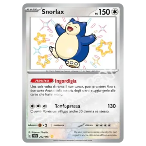 Snorlax 202/91 Destino di Paldea  (IT)