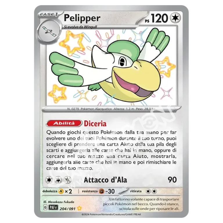 Pelipper 204/91 Destino di Paldea (IT)