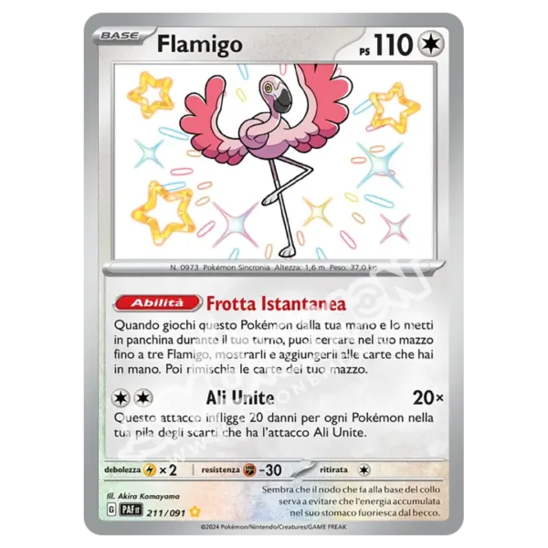 Flamigo 211/91 Destino di Paldea (IT)