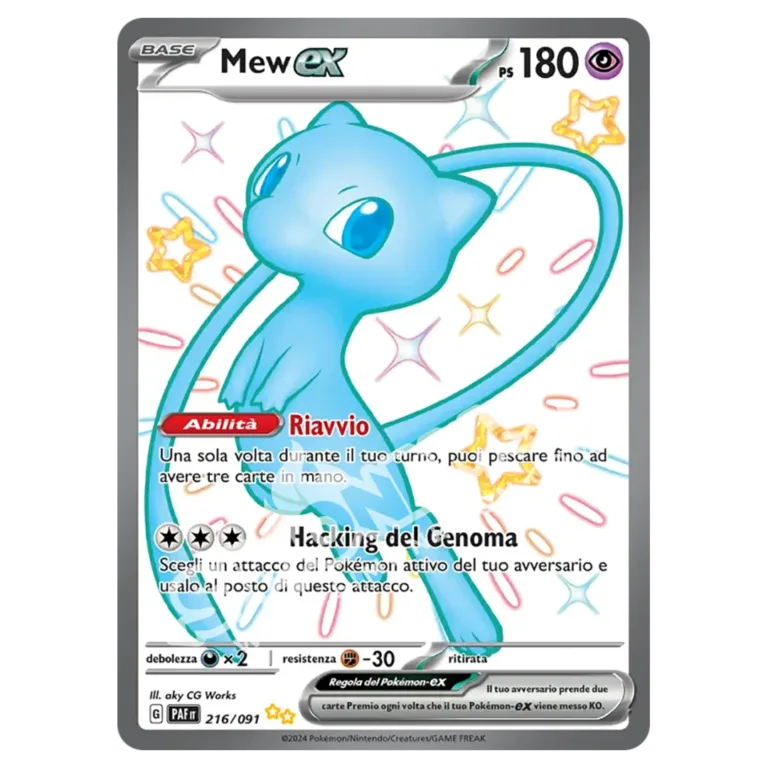 Mew-ex 216/91 Destino di Paldea (IT)