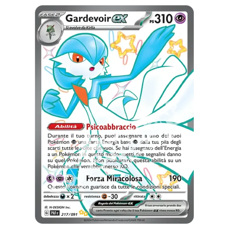 Gardevoir-ex 217/91 Destino di Paldea (IT)