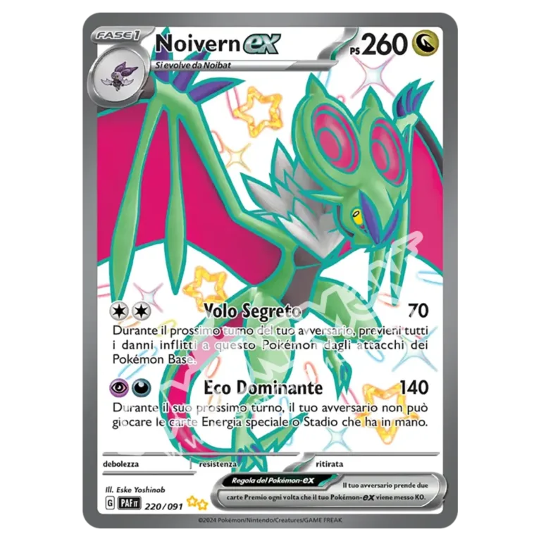 Noivern-ex 220/91 Destino di Paldea (IT)