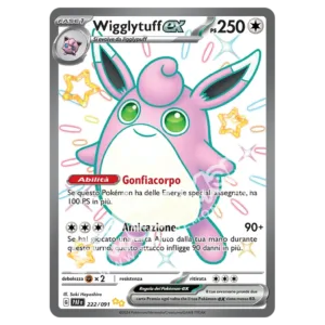 Wigglytuff-ex 222/91 Destino di Paldea  (IT)