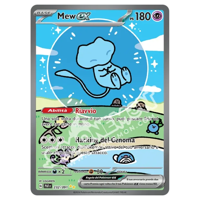 Mew-ex 232/91 Destino di Paldea (IT)
