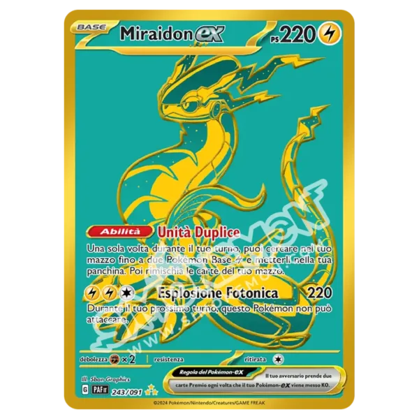 Miraidon-ex 243/91 Destino di Paldea (IT)