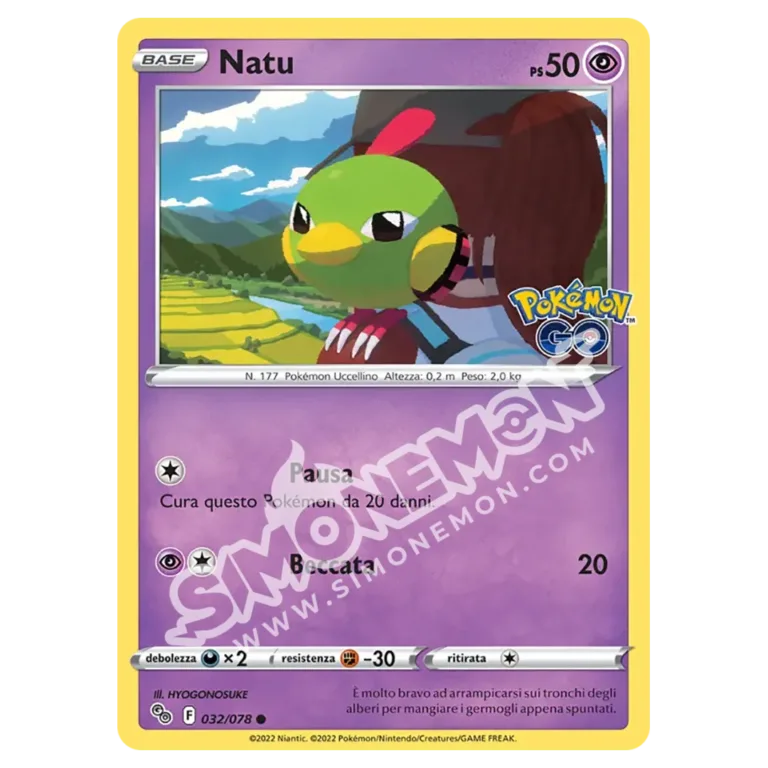 Natu 032/78 Pokémon GO (IT)